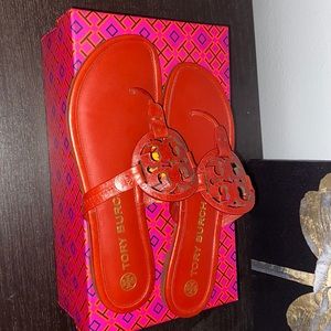 Red Miller Tory Burch sandals